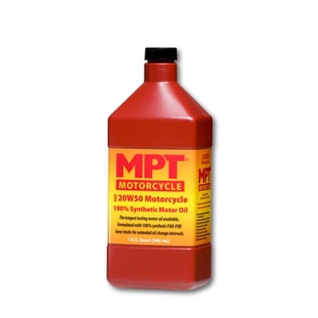 MPT MOTORCYCLE 20W50 Motorcycle 100% Synthetic Motor Oil